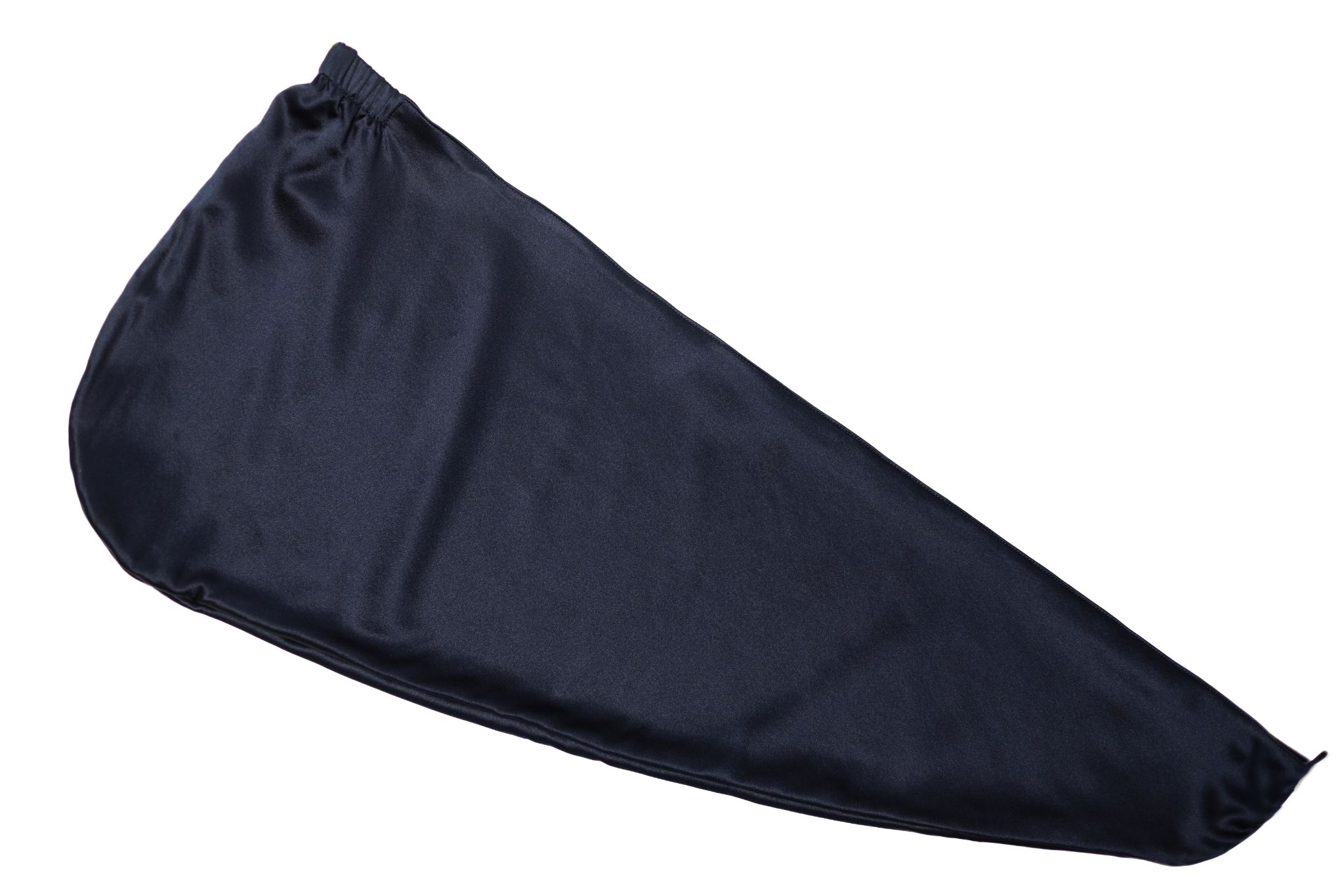 Qrown turban towel navy blue 3